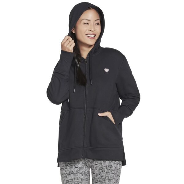 Women's Rescued High Rib Full Zip Hoodie