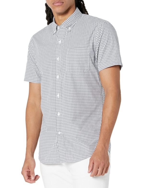 Men's Slim-Fit Short-Sleeve Shirt