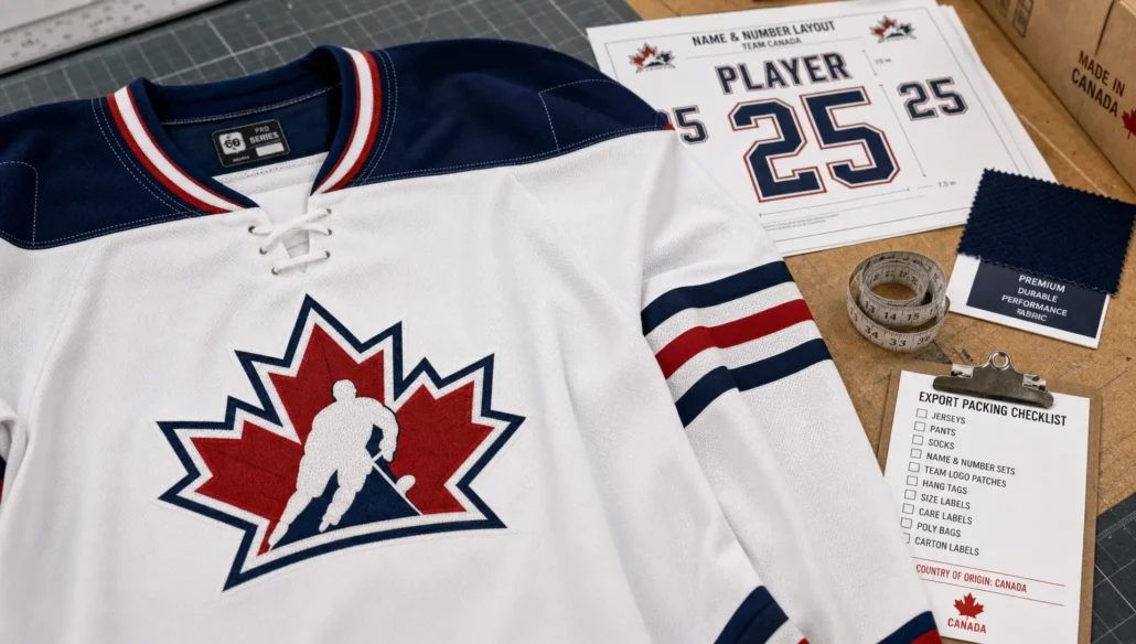 Choosing an Ice Hockey Jersey Manufacturer for Canada - Main Image